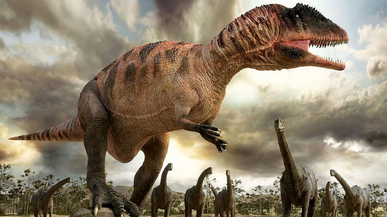 Planet Dinosaur backdrop