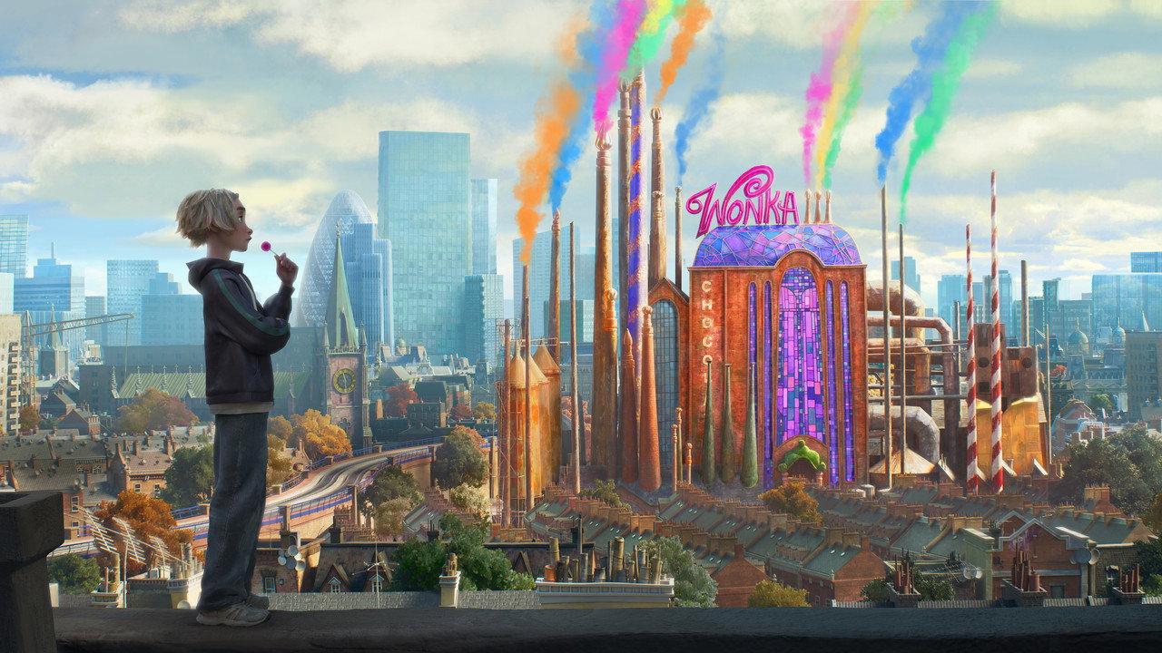 Charlie vs. the Chocolate Factory backdrop