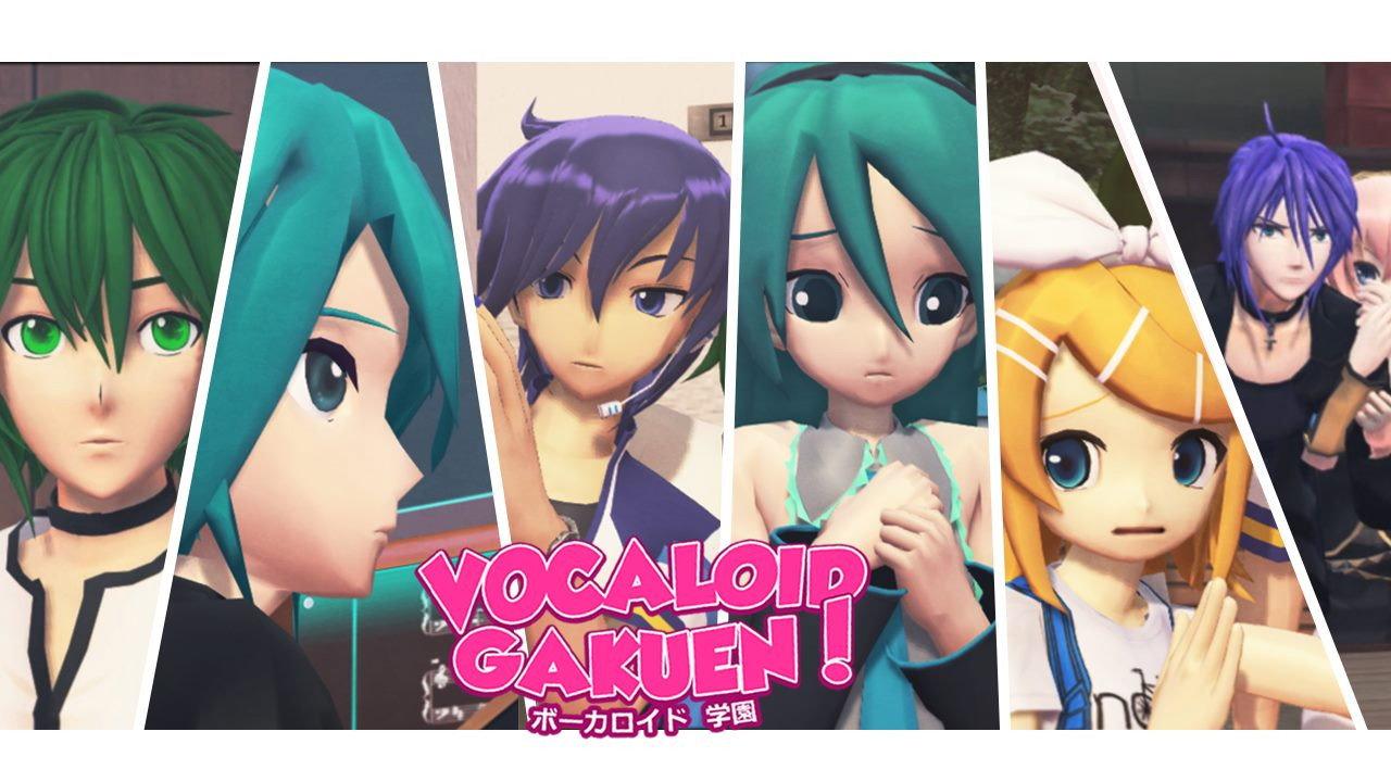 Vocaloid Gakuen! backdrop