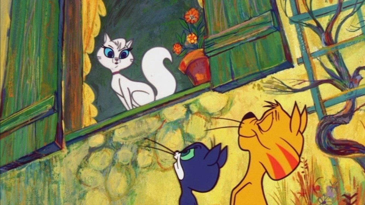 Gay Purr-ee backdrop