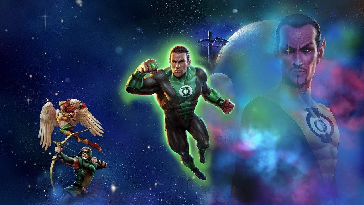 Green Lantern: Beware My Power backdrop