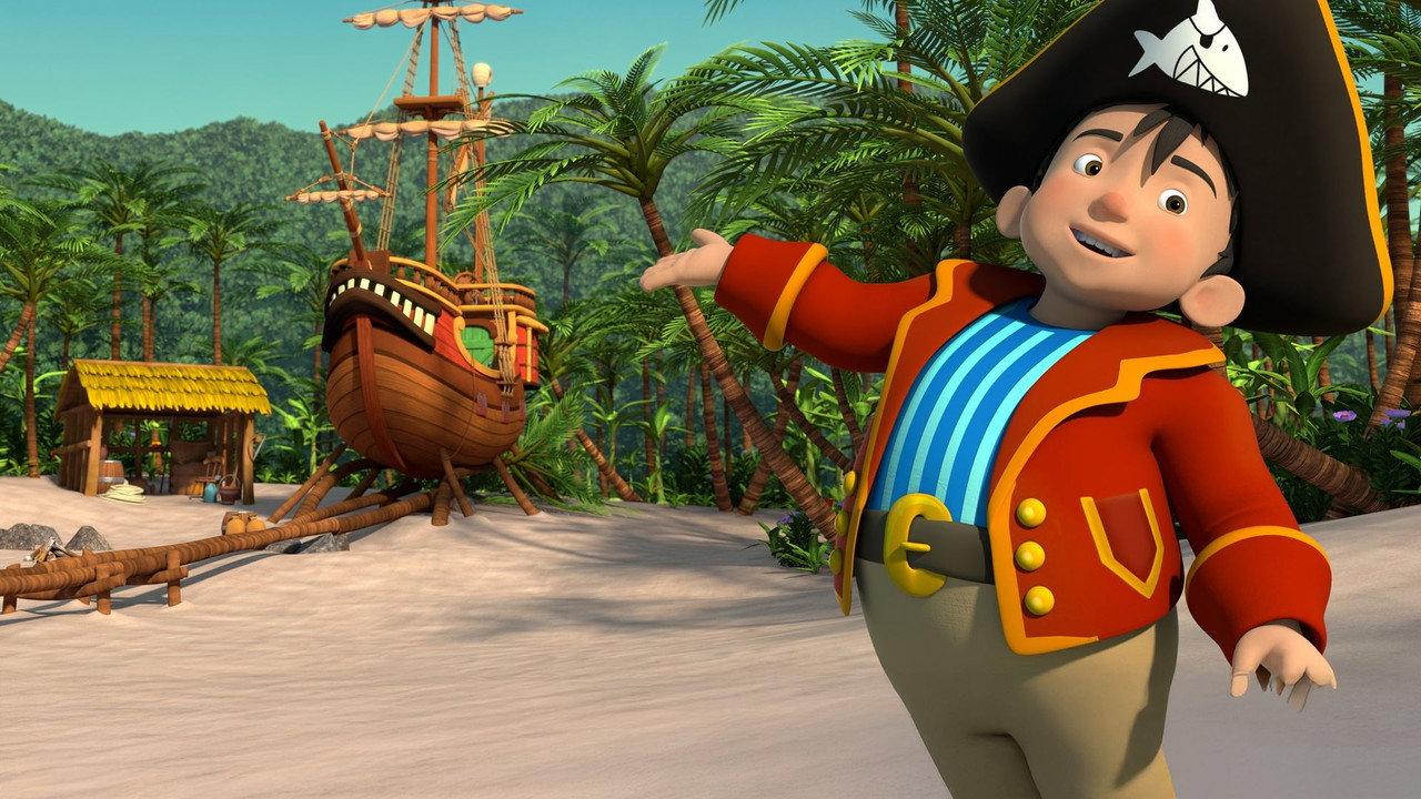 Capt'n Sharky backdrop