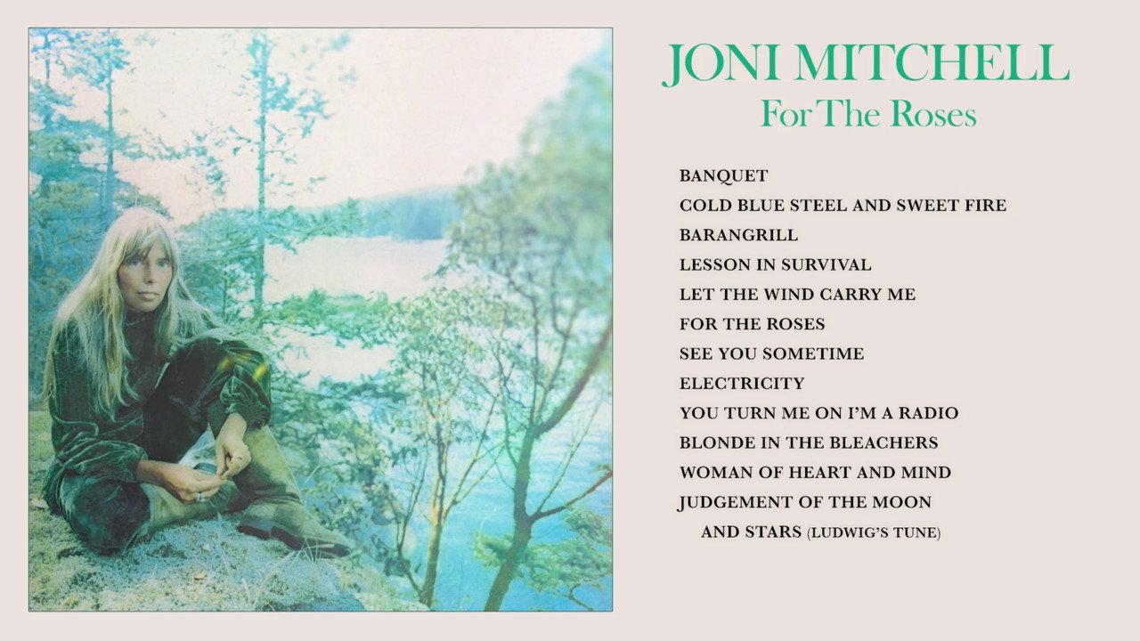 Joni Mitchell: For the Roses backdrop