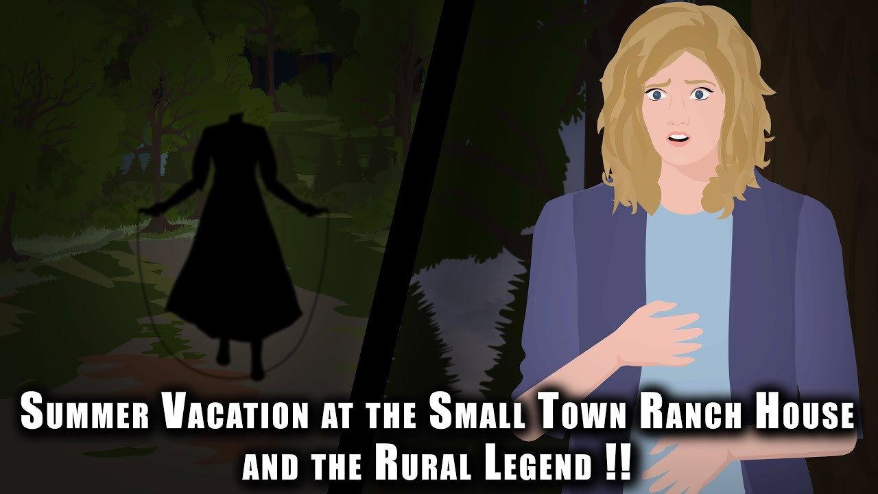 Summer Vacation at the Small Town Ranch House and the Rural Legend !! backdrop