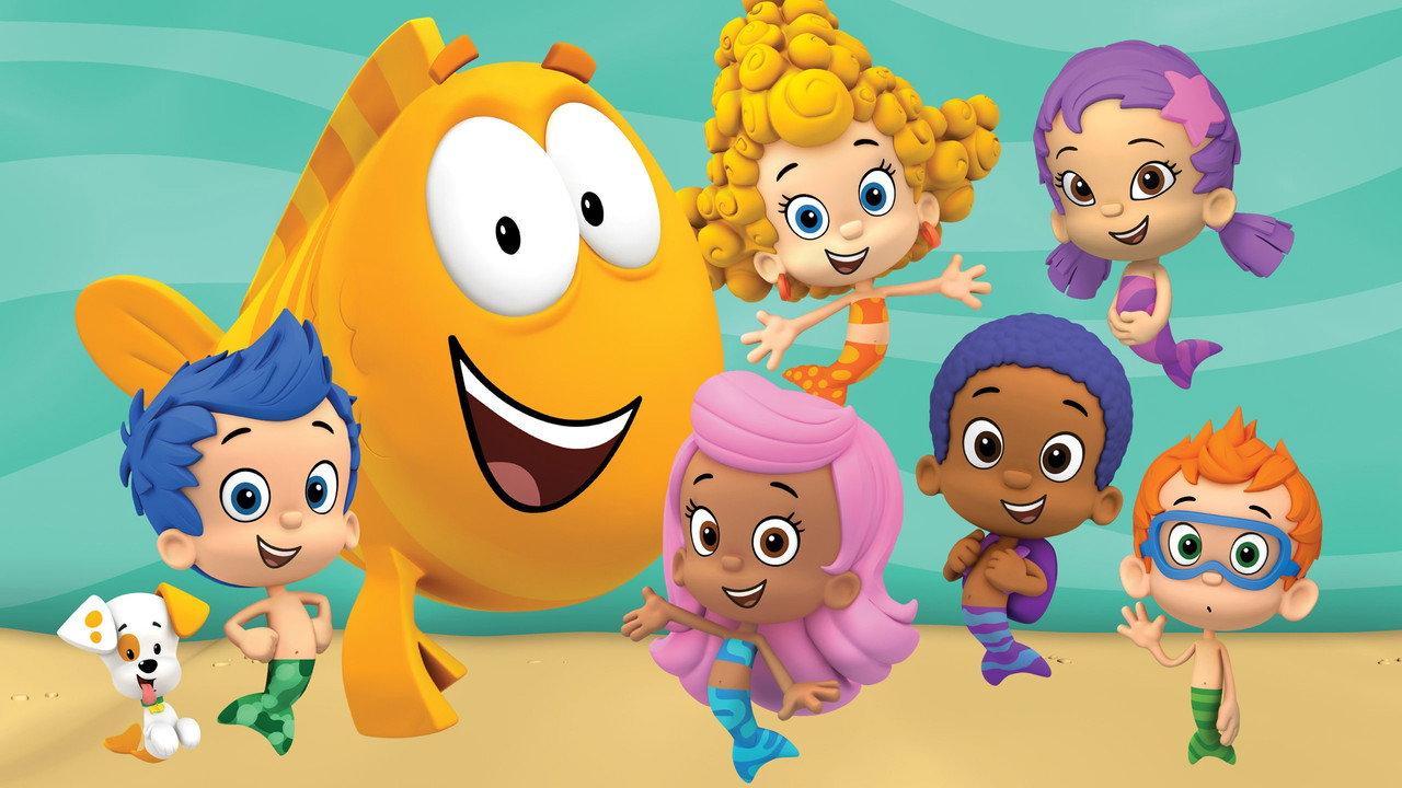 Bubble Guppies backdrop