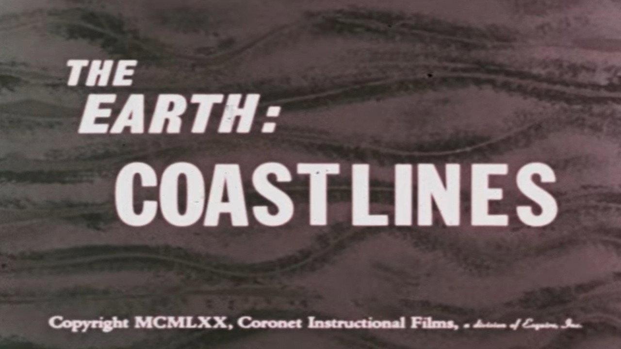 The Earth: Coastlines backdrop
