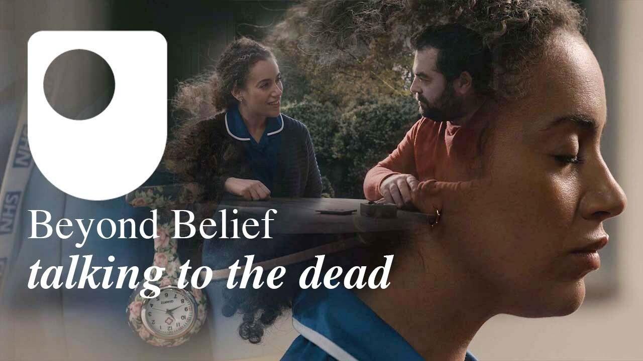 Beyond Belief - talking to the dead backdrop