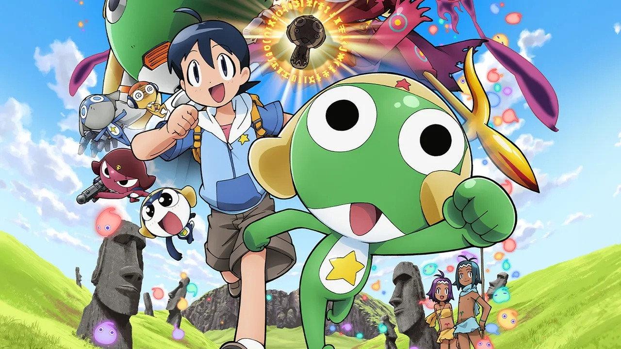 Sergeant Keroro The Super Duper Movie 5: Creation! Ultimate Keroro, Wonder Space-Time Island backdrop