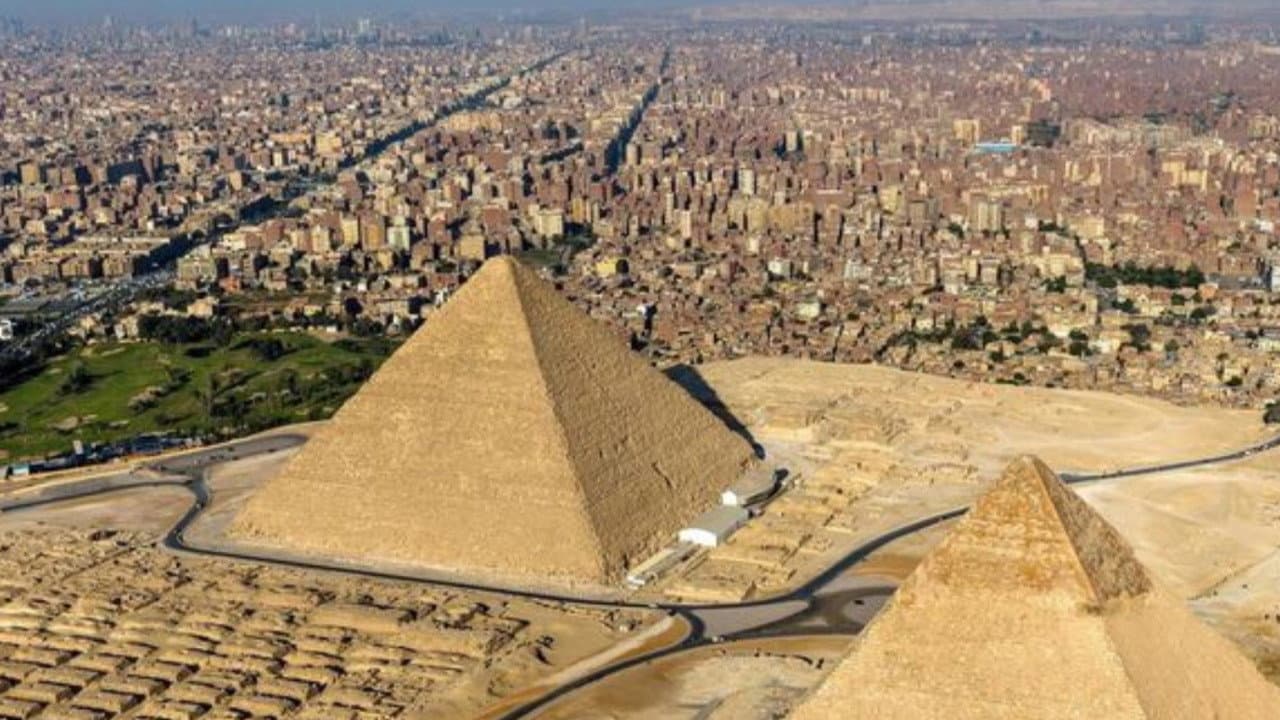 Egypte From Above backdrop