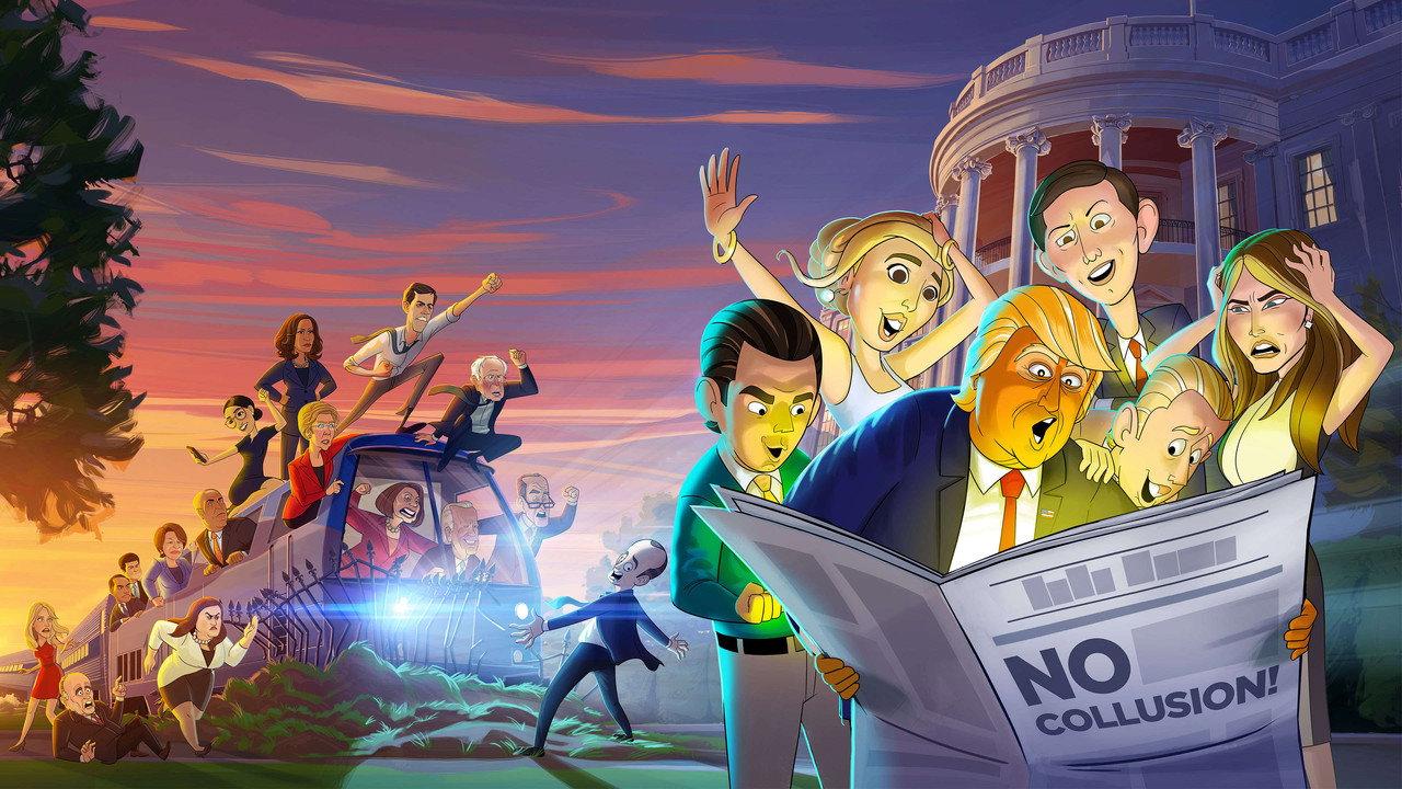 Our Cartoon President backdrop