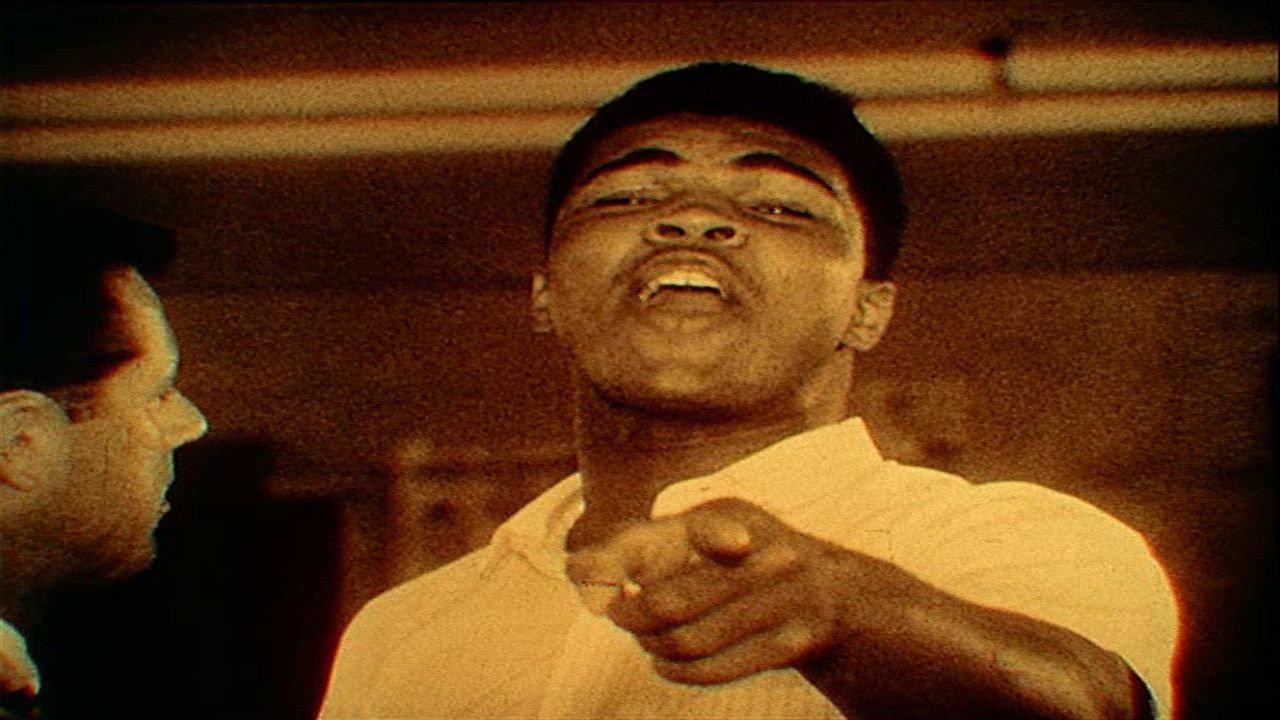 a.k.a. Cassius Clay backdrop
