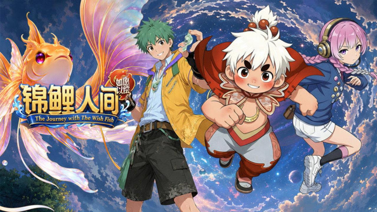 The Journey With The Wish Fish backdrop