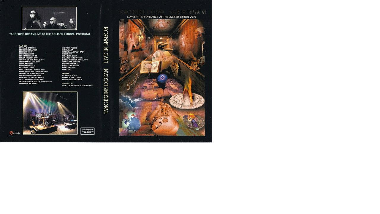 Tangerine Dream - Live in Lisbon backdrop