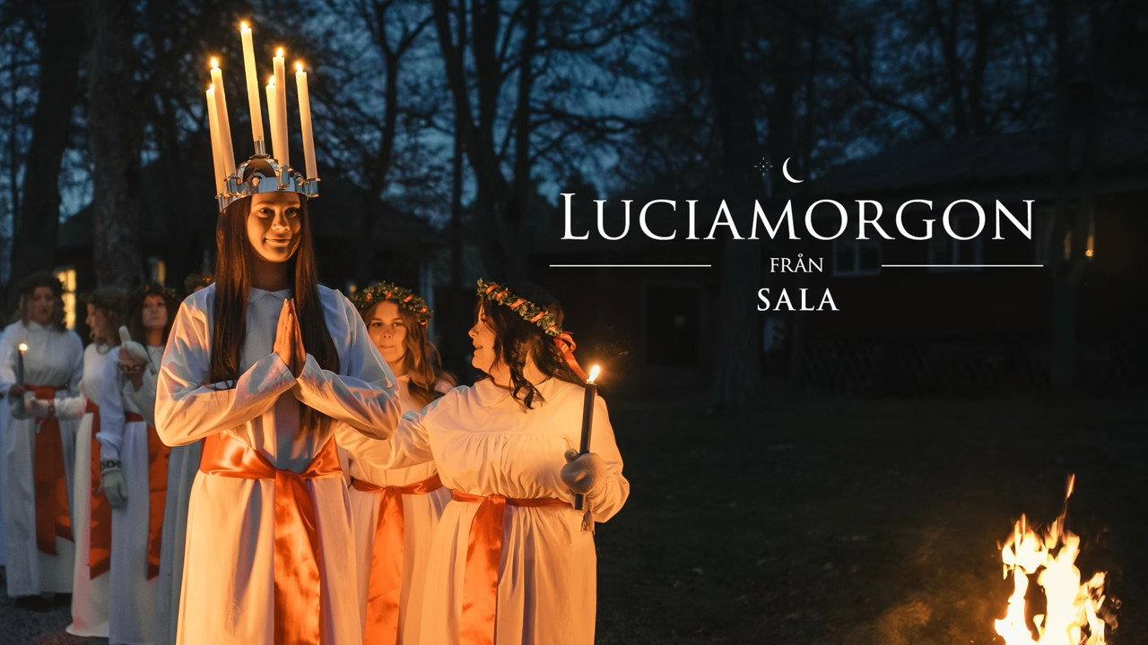 Luciamorgon från Sala backdrop