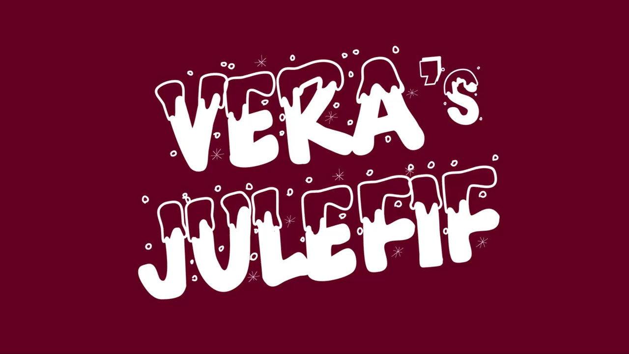 Veras julefif backdrop