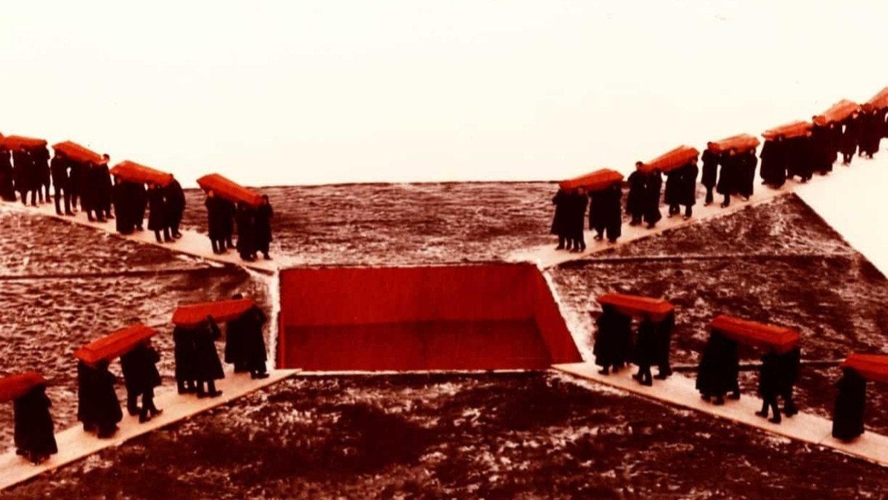 Russian Pioneers backdrop