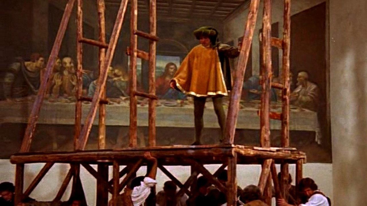 The Life of Leonardo da Vinci backdrop