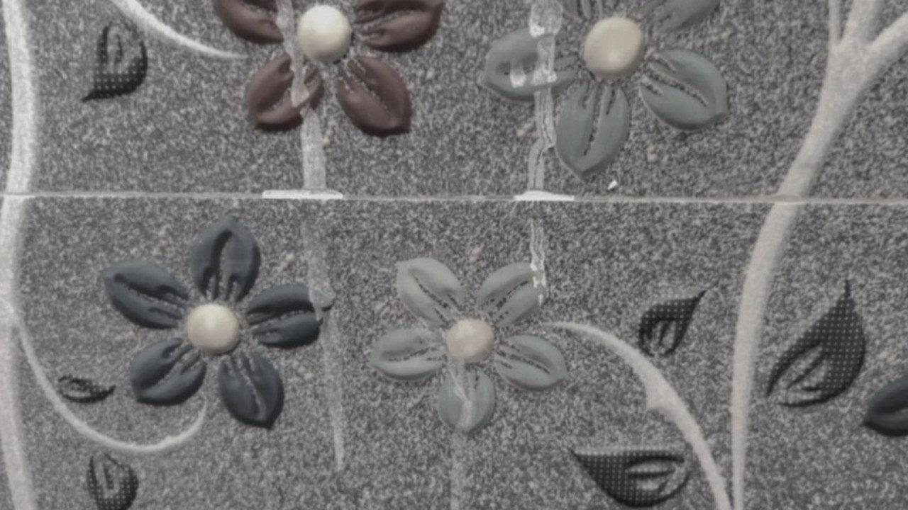 Etched Flowers backdrop