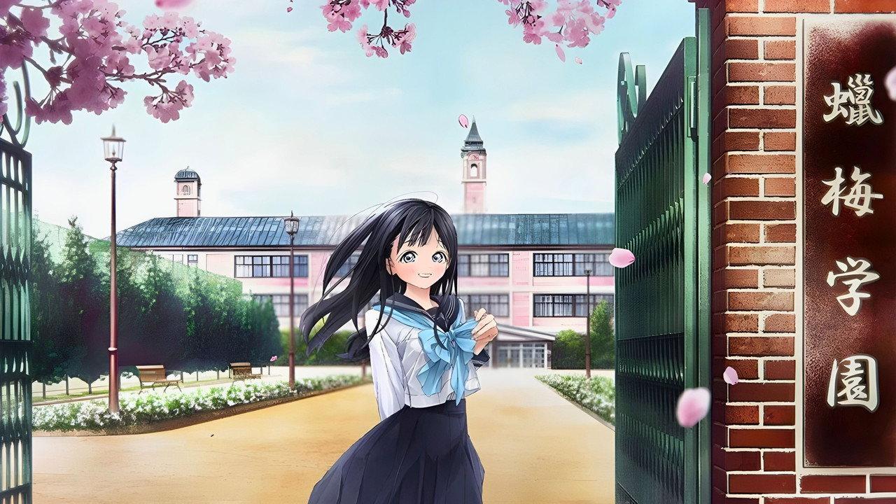 Akebi's Sailor Uniform backdrop