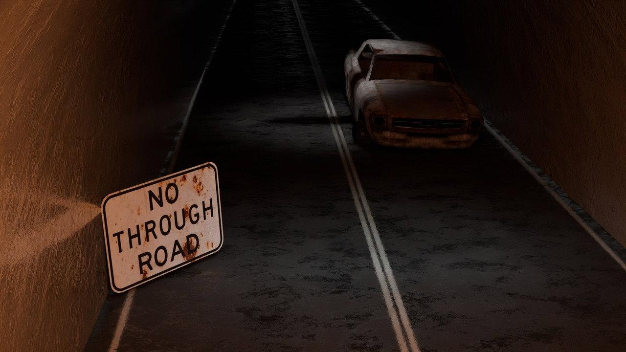 No Through Road backdrop