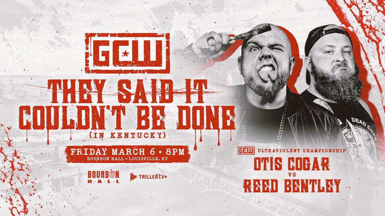 GCW They Said It Couldn't Be Done (In Kentucky) backdrop