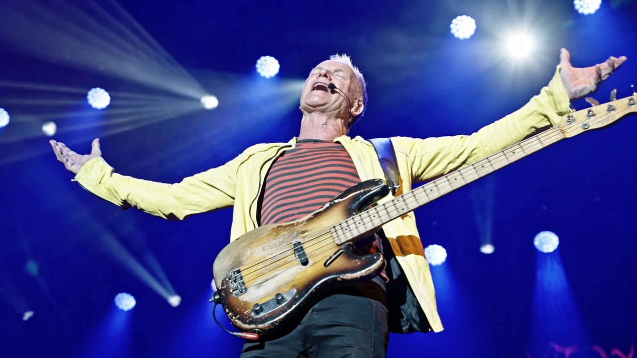 Sting : My Songs au château de Chambord backdrop