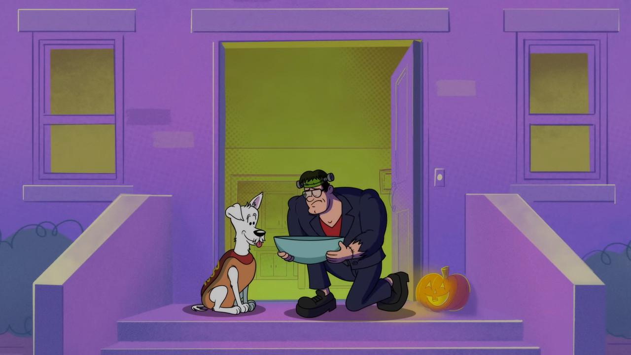 Krypto Saves the Day!: Halloween Havoc backdrop
