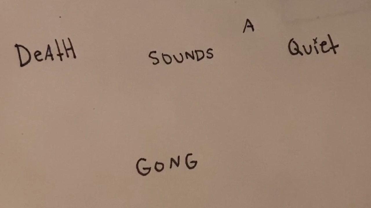 Death Sounds a Quiet Gong backdrop