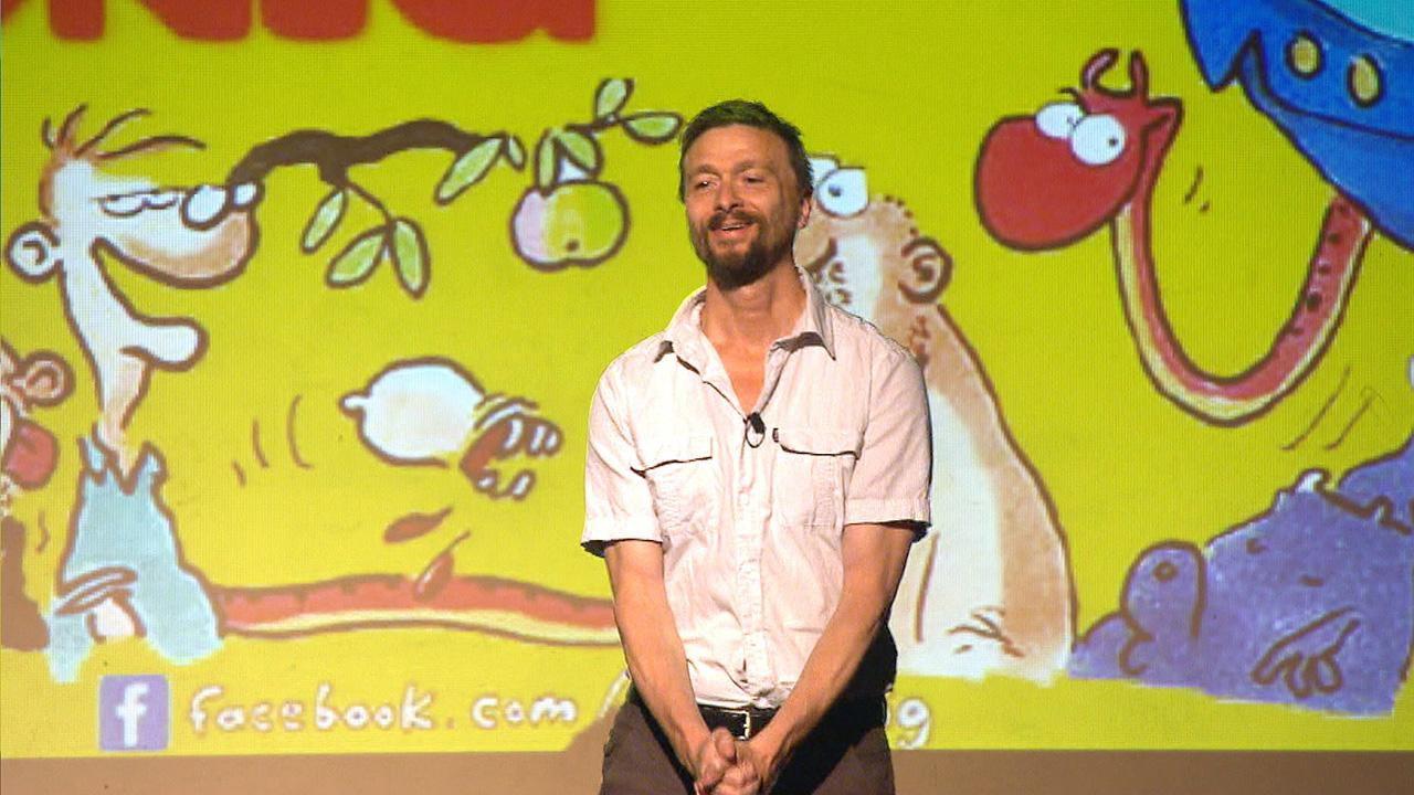 King of Comics backdrop