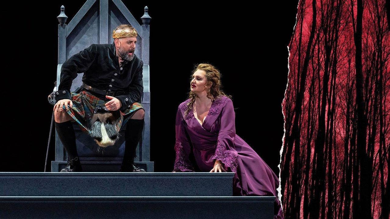 Macbeth: Washington National Opera backdrop