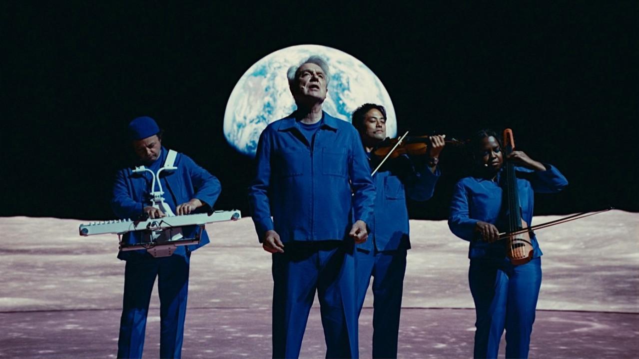 David Byrne: Who Is The Sky? backdrop