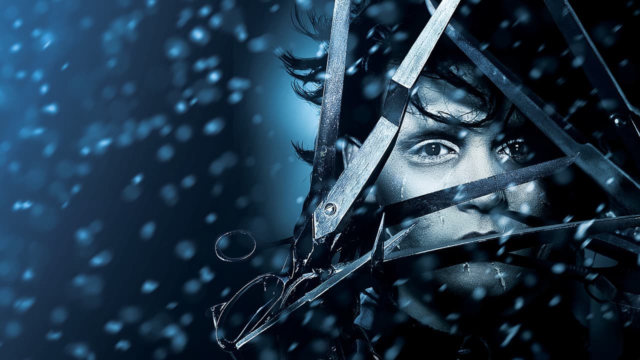 Edward Scissorhands backdrop