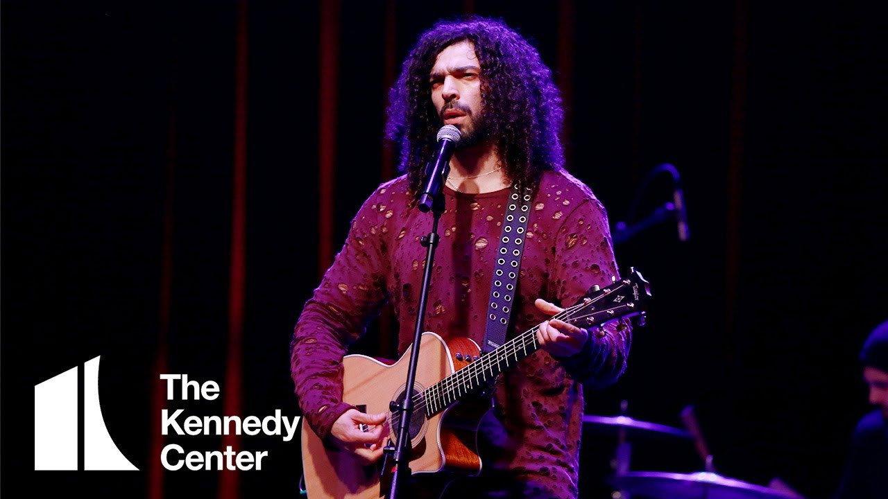 Ramy Essam - Millennium Stage backdrop