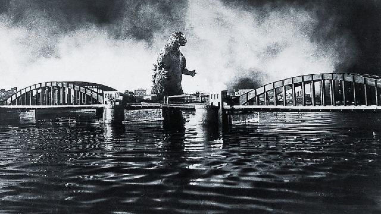 Godzilla backdrop