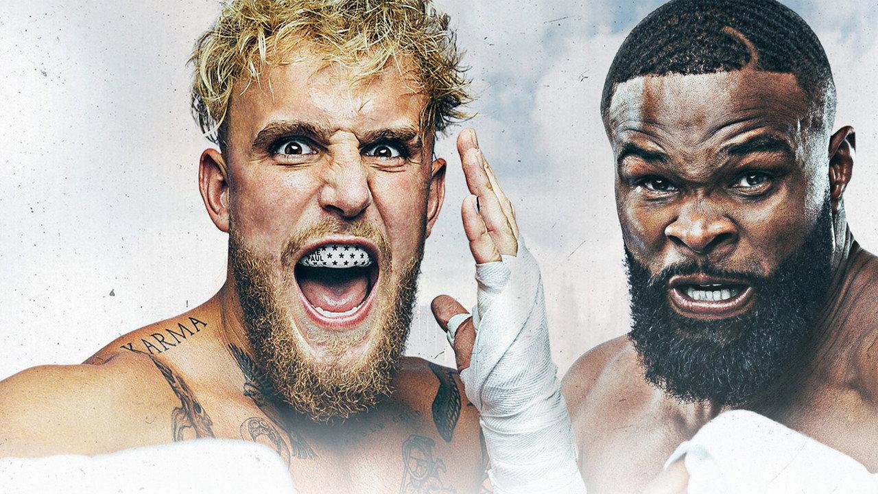 Jake Paul vs. Tyron Woodley II backdrop