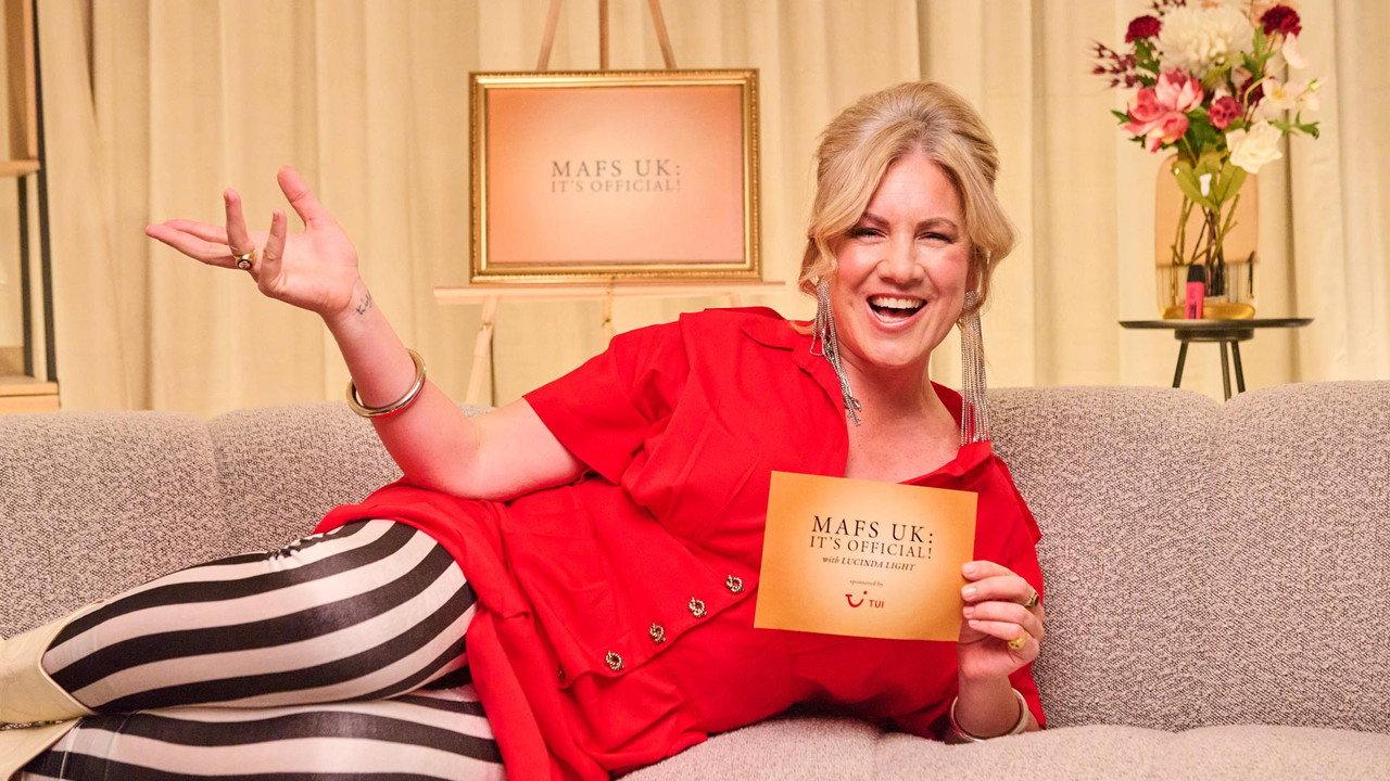 MAFS UK: It’s Official! With Lucinda Light backdrop