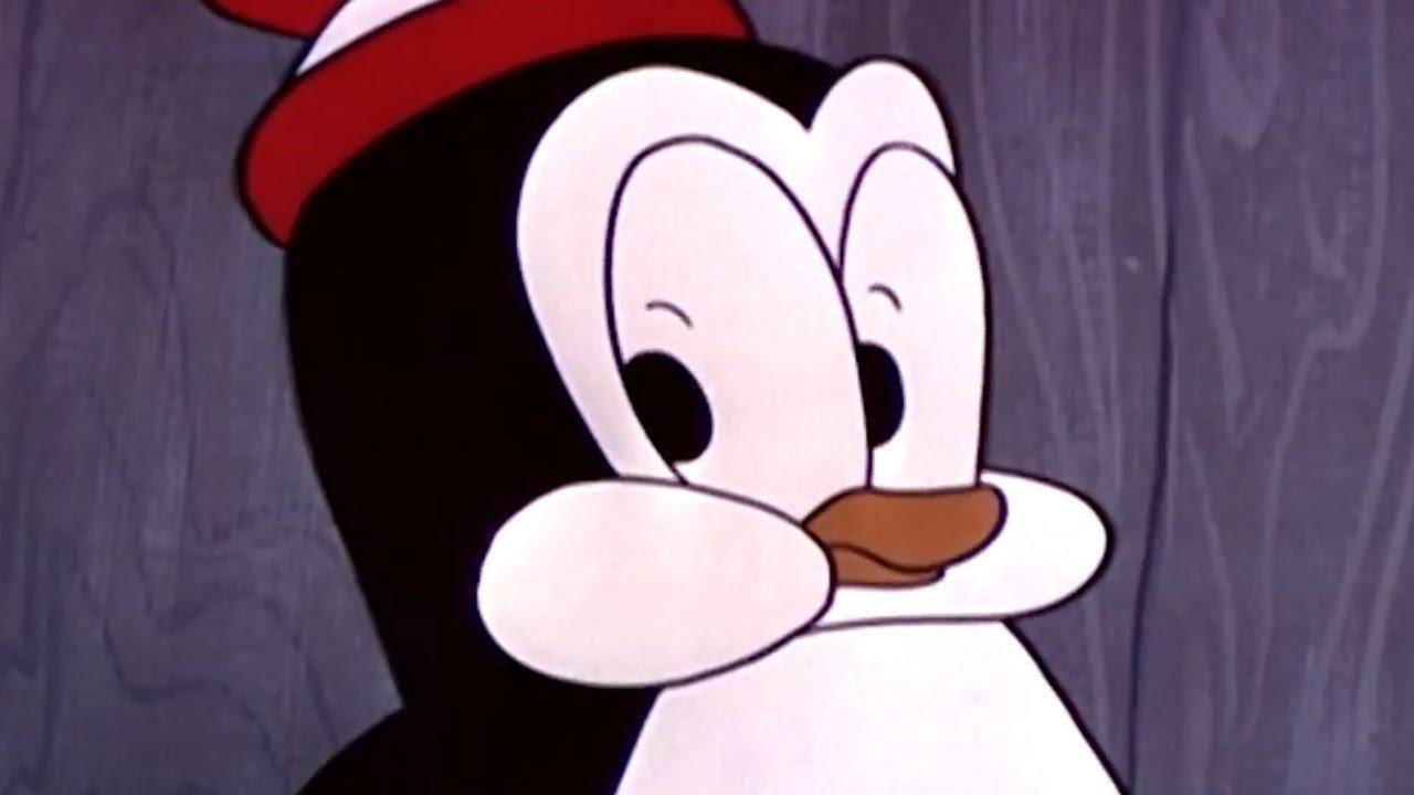 Hot and Cold Penguin backdrop