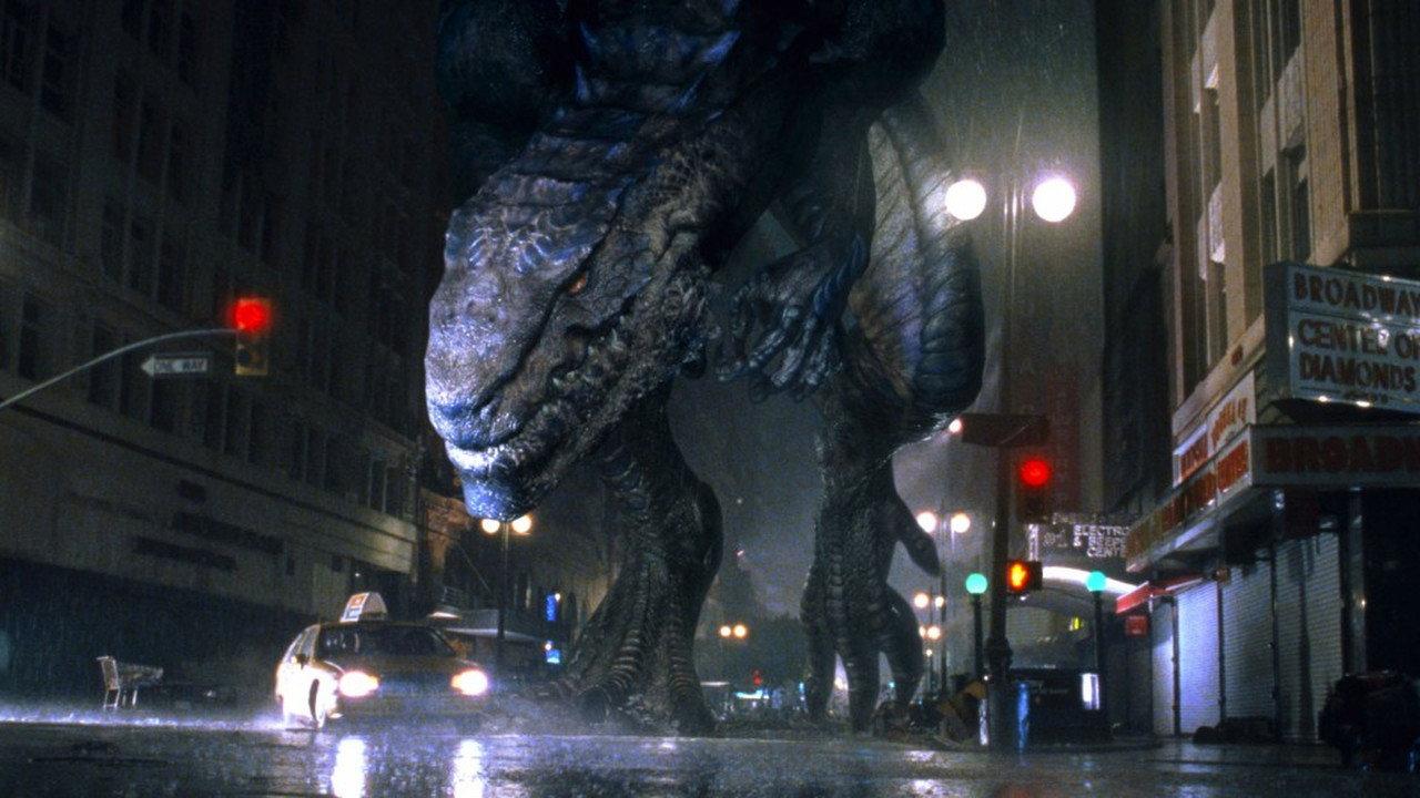Godzilla backdrop