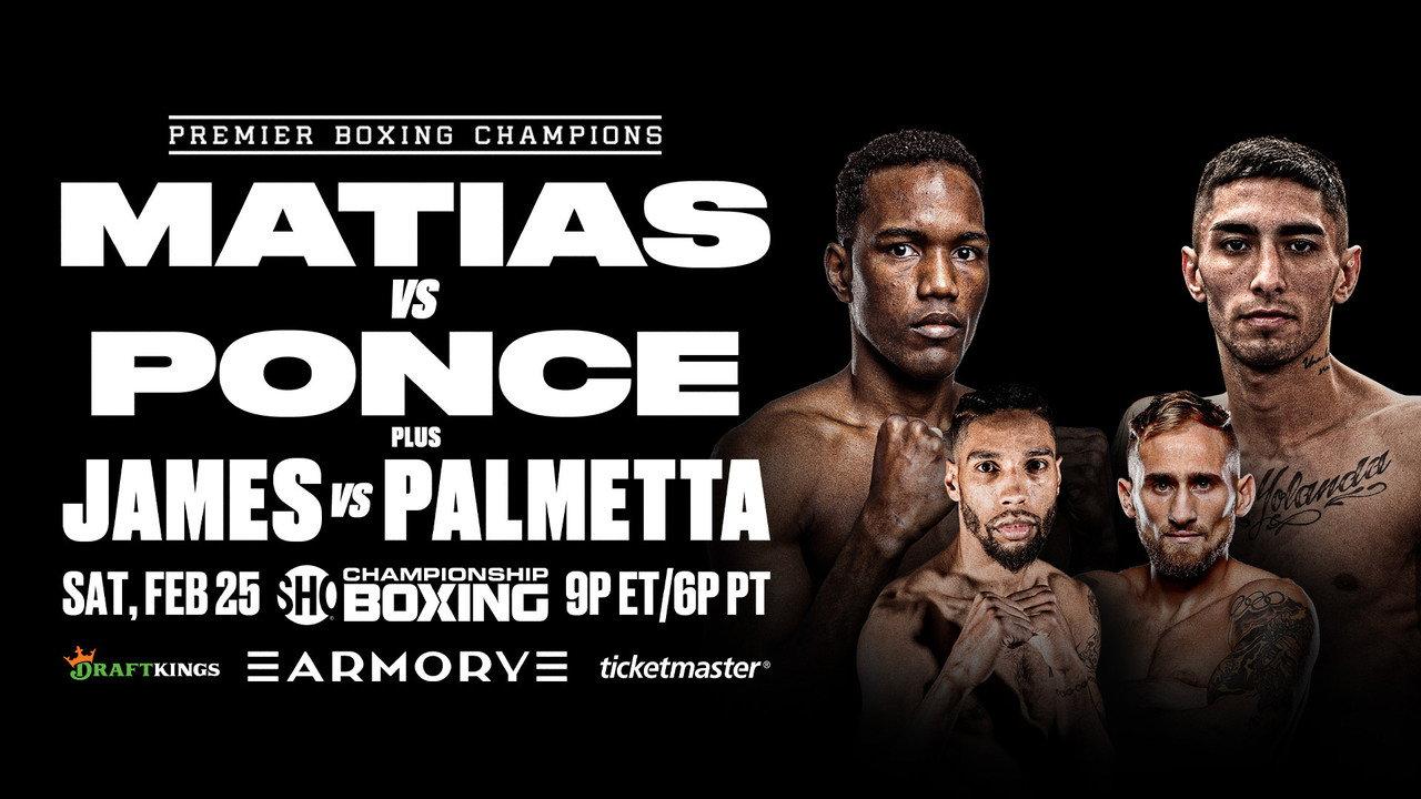 Subriel Matias vs. Jeremias Ponce backdrop