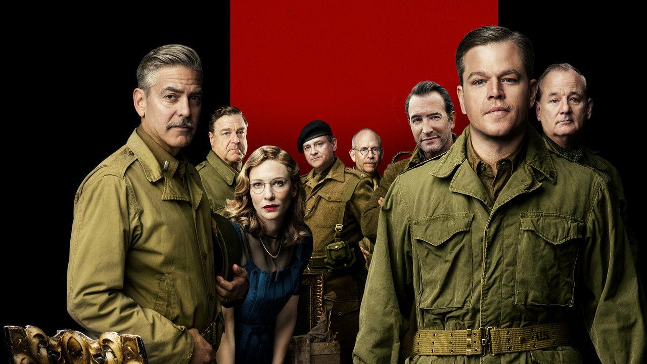 The Monuments Men backdrop