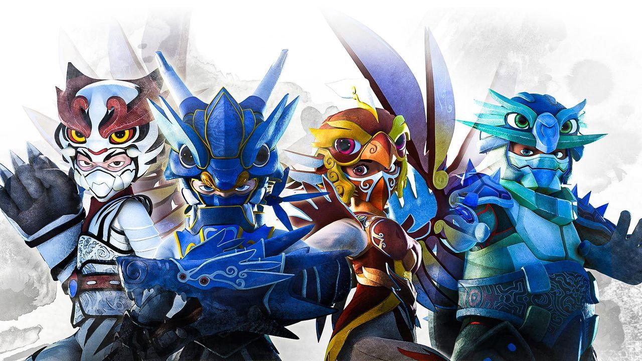 Mask Masters backdrop