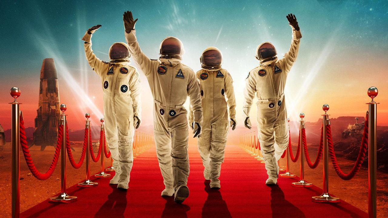 Stars on Mars backdrop