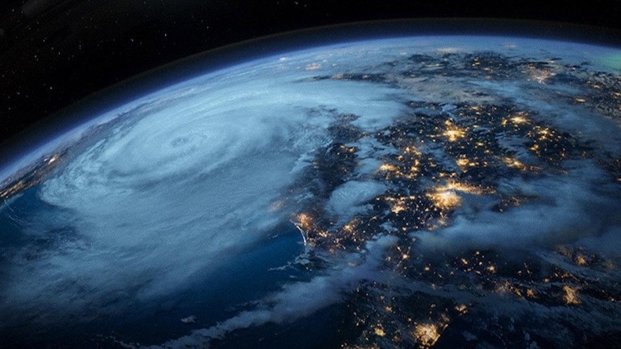 Hurricane, a wind odyssey backdrop