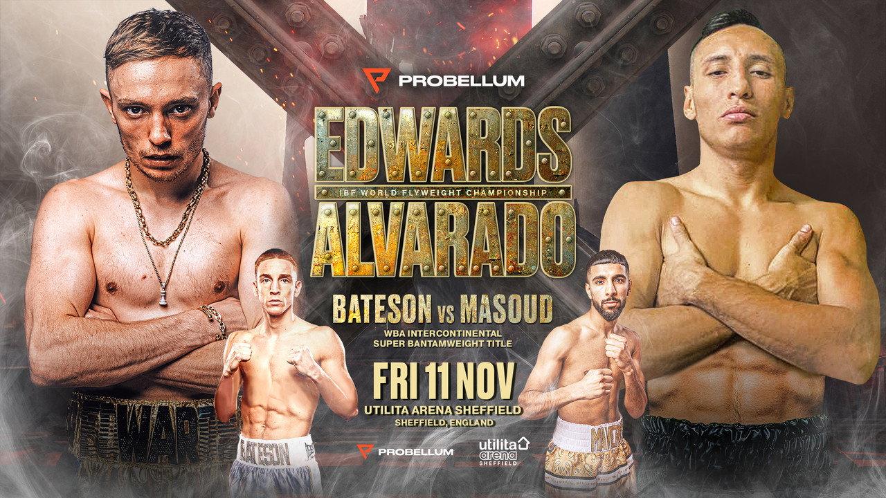 Sunny Edwards vs. Felix Alvarado backdrop