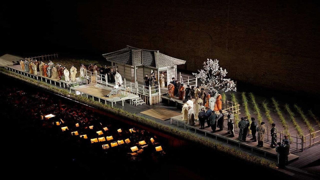 Madama Butterfly - Macerata backdrop