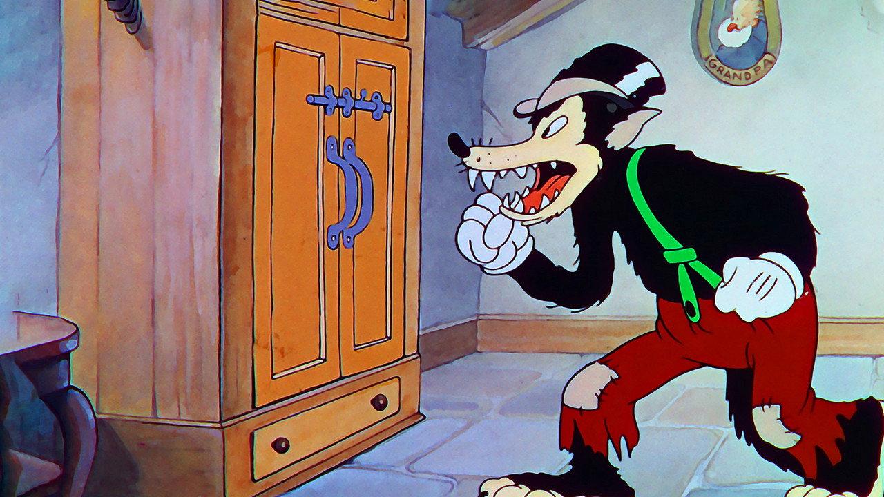 The Big Bad Wolf backdrop