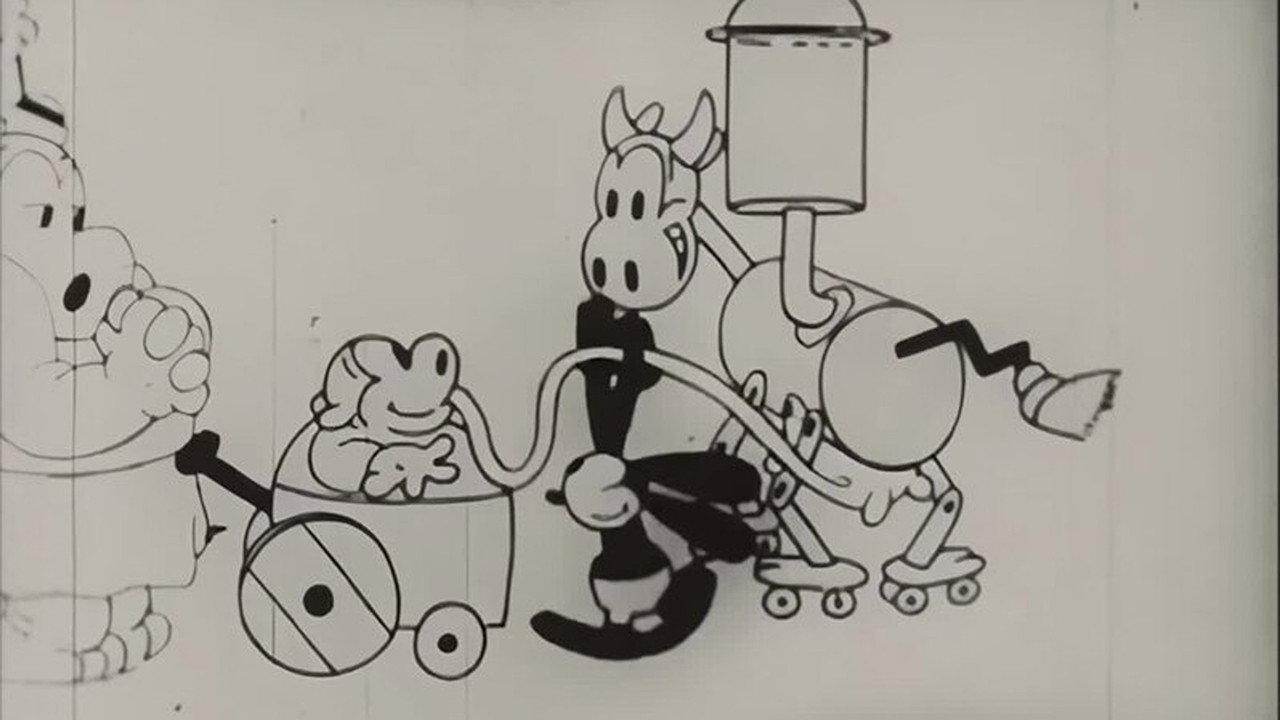 The Mechanical Cow backdrop