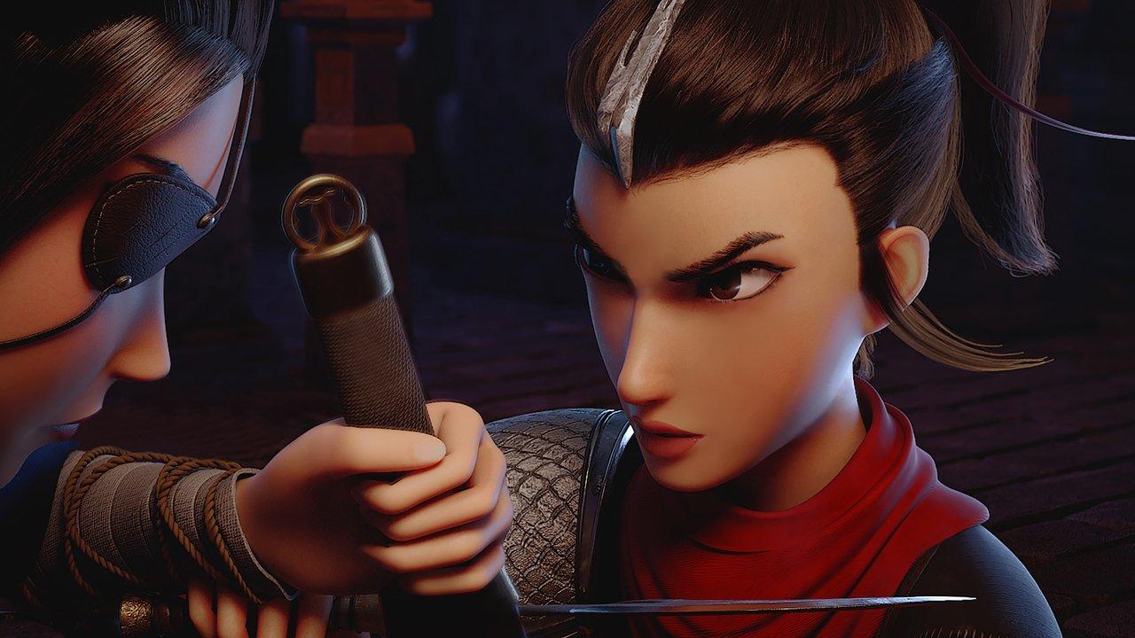 Mulan: Princess Warrior backdrop