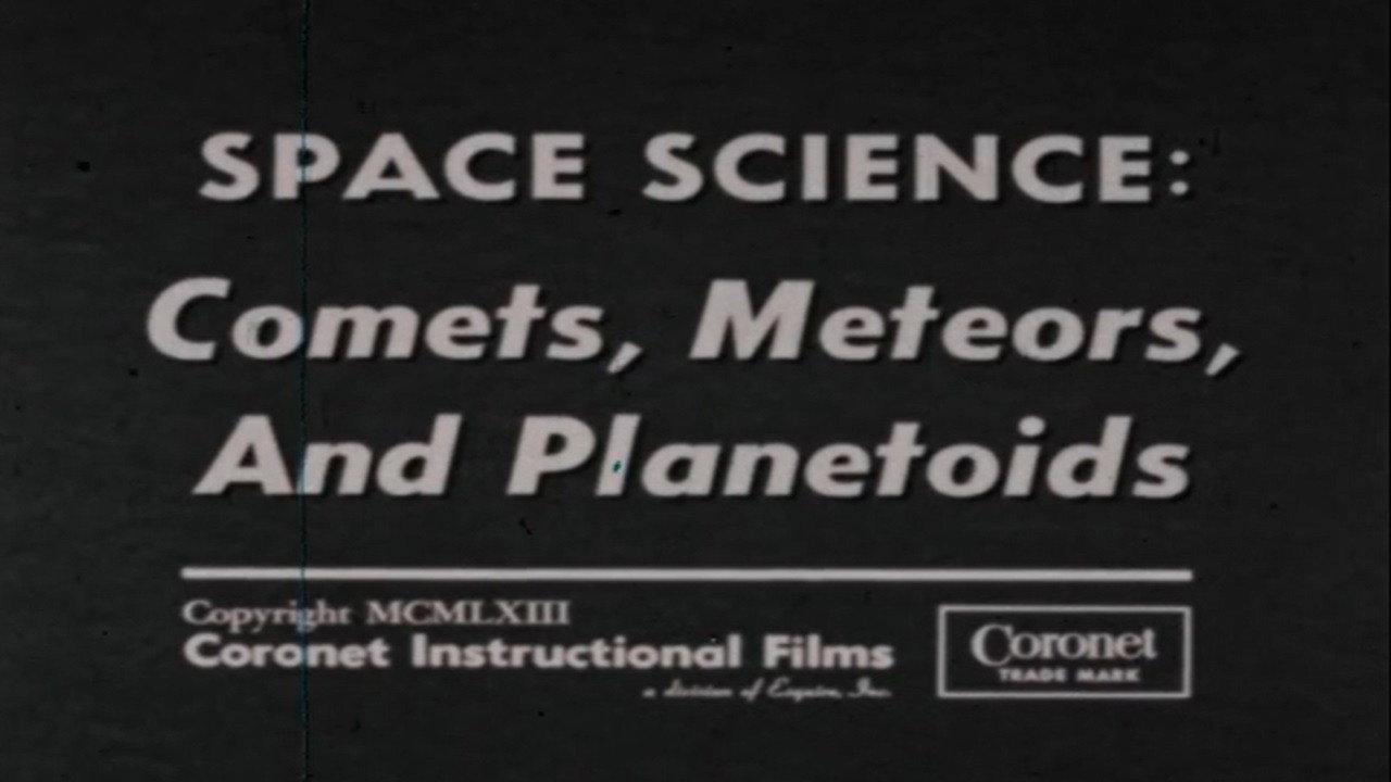 Space Science: Comets, Meteors, and Planetoids backdrop