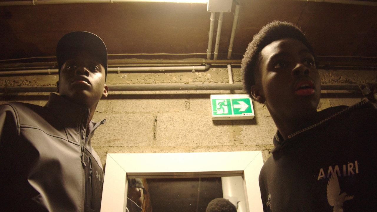 Brut backdrop